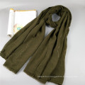 Newest hijab plain pashmina muslim scarf rhinestone women cotton viscose Gilter Hijab scarf